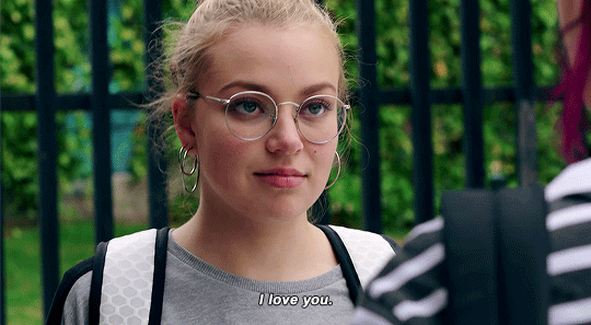 izzienewton:  I’m not going to run away. I know that I want to be with you, and