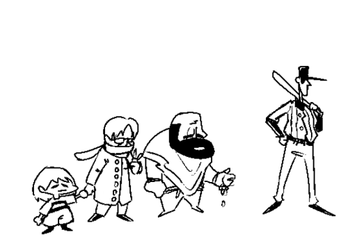 repair-bueno: RPG Protag crossover game but it turns out they’re all too depressed to do the j