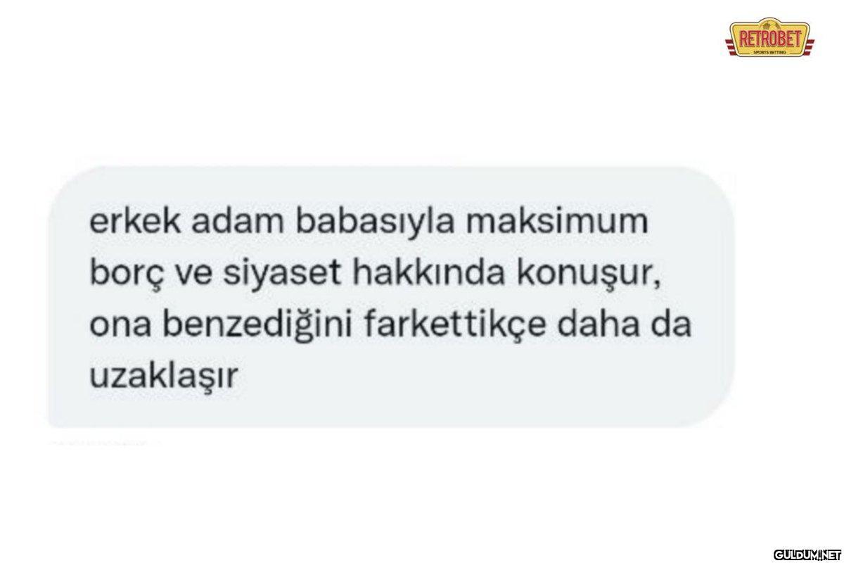 erkek adam babasıyla...