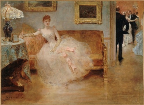 Le Bal (1890). Henri Gervex (French, 1852-1929). Oil on canvas. Musée Carnavalet Histoire de 
