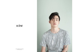 koreanxmodel:  Jang Jinsung for SCENE 2015 Summer Lookbook