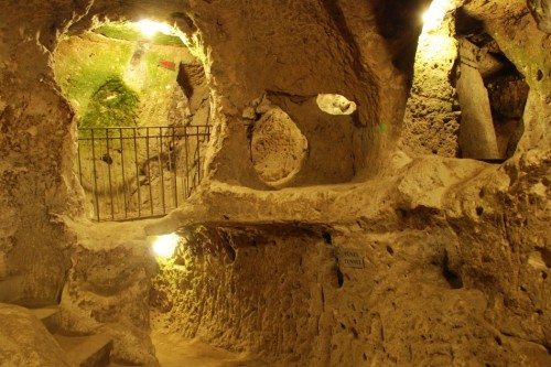 historical-nonfiction:Welcome to Derinkuyu, an underground city that once housed up to 20,000 people