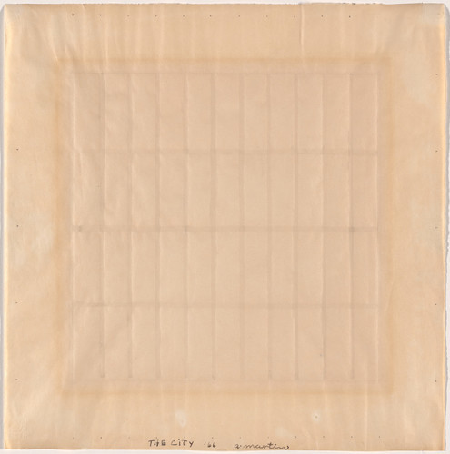 agnes-martin:The Field, Agnes Martin, 1966, MoMA: Drawings and PrintsGift of UBSSize: 9 x 9" (2