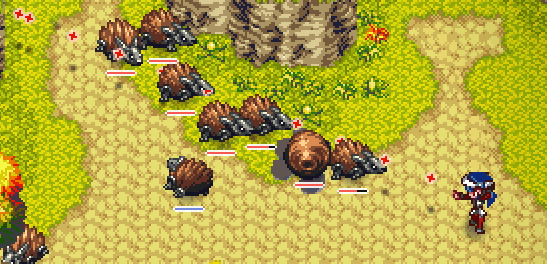 pixelartus:  CrossCode System: PC Year: Q1 2016 Developer: Radical Fish Games Website: