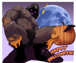 helbram00:  Happy Halloween!!! 🎃🍆Follow