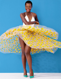 shirazade:Lupita Nyong’o photographed by Alexi Lubomirski for Mujerhoy Magazine