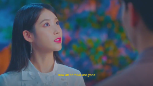 hotel del luna - ep.12 ending scene“it’s heartbreaking if i remain only as a flower petal that’s bou