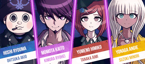 nagittos:  New Danganronpa V3 Students & Voice Actors 