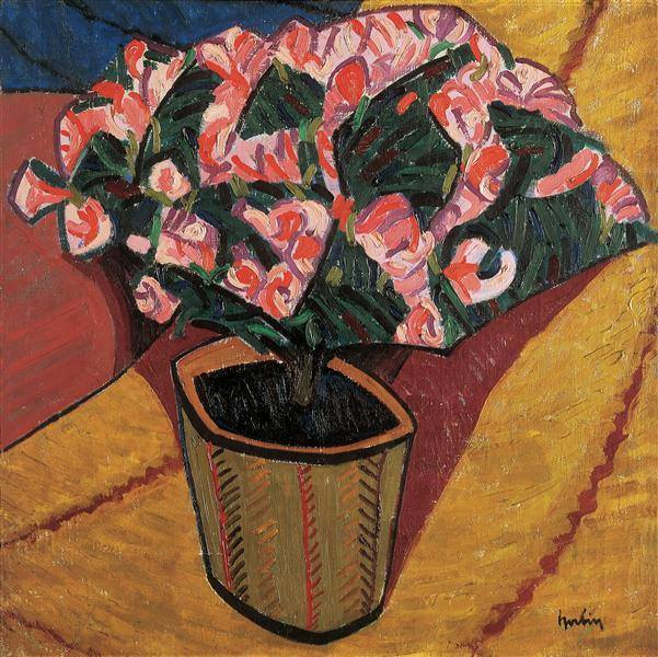 rjtyler:  Azalees 1905 by Auguste Herbin