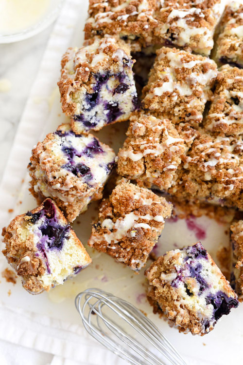 fullcravings:Blueberry Buckle Recipe with porn pictures