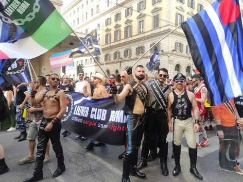 Roma Pride 2022  Part 1  #pridemonth2022  #pride #lgbtqiaplus #romapride #leather #fetish #community