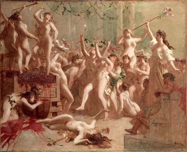 jonilover:  Harvest Feast Given By Messalina In The Palace Of Claudius In Honor Of