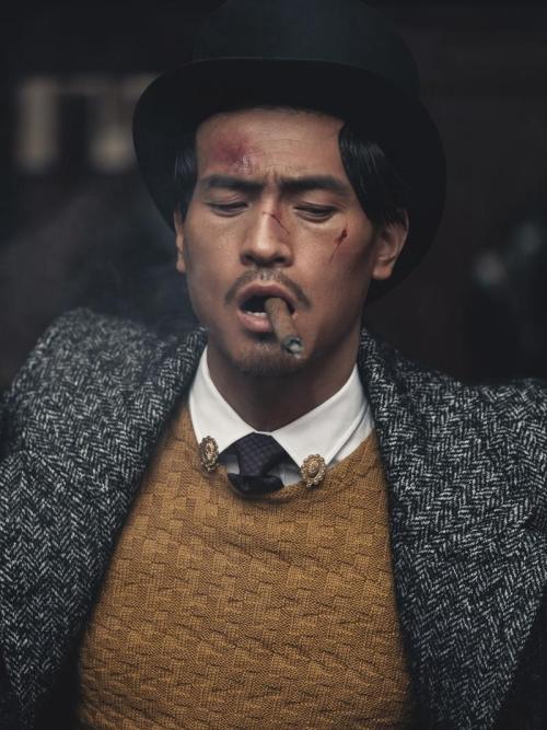 myfavoritespoonismiddle:samflow:Men’s Joker - le artiste capillaireModels: Jin Dachuan,  Rock JiPhot