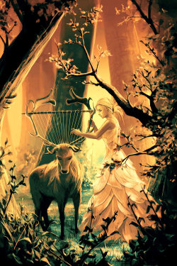 celtic-forest-faerie:  {Feral Strings} by {Cyril Rolando}