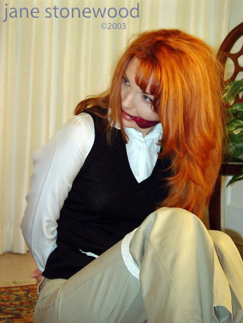 Girls tied, gagged and teased