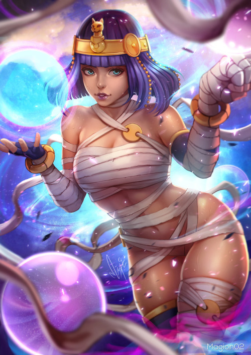 c0ry-c0nvoluted:  Street Fighter V Menat by magion02  