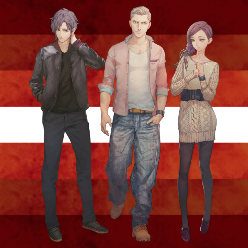 yourfaveisgoingtosuperhell:The entire C team from Zero Time Dilemma is going to super hell for polya