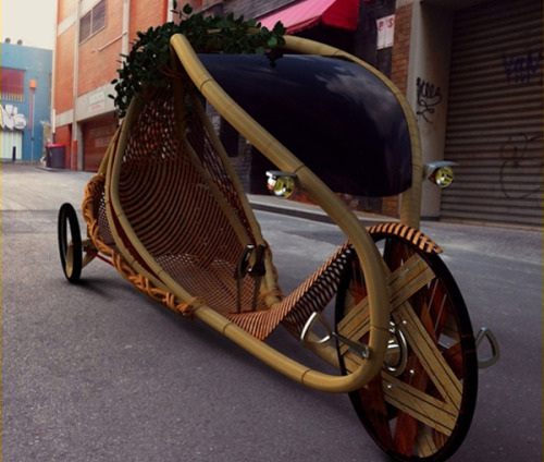 bikeengines-com:This bicycle is made from sustainable bamboo material and was designed by Alexander 