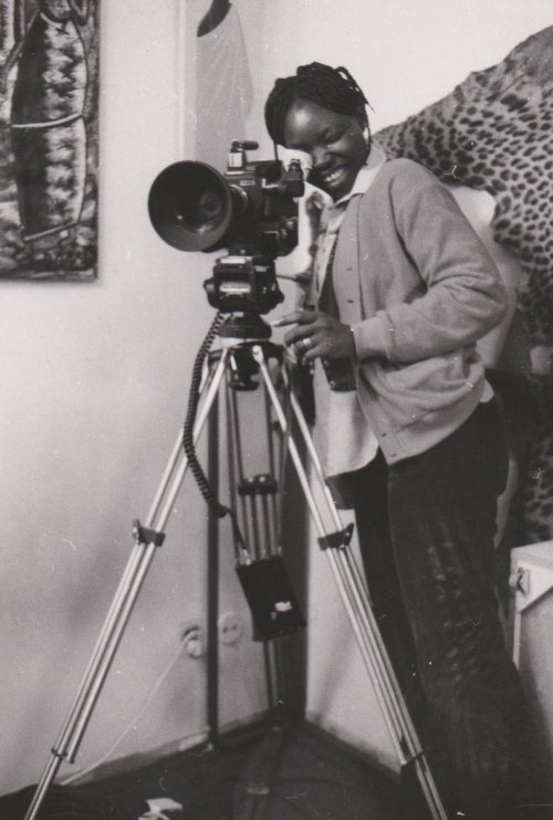 itswadestore:Safi Faye, a Senegalese film director.