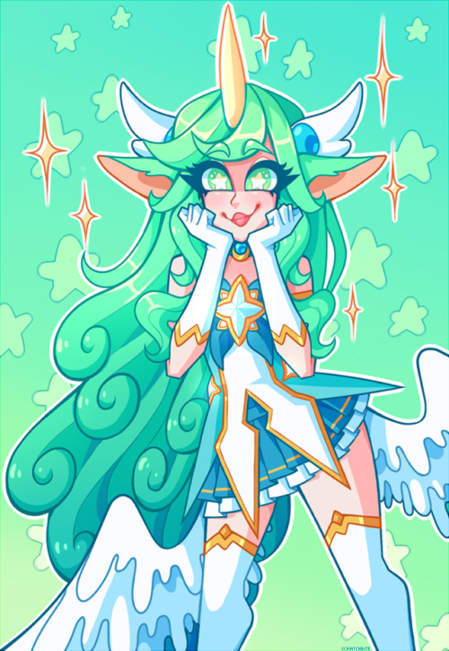 league-of-stars:Star Guardian Skins are LIFE. Star Guardian Soraka is WIFE.