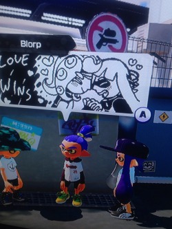 ka64:  plushietoon:  I found senpai! I mean the-inkvasion/ka64  Yee, you found me. /v\ I really love when peeps tell me I appeared in their plaza. &gt;v  love~ &lt;3