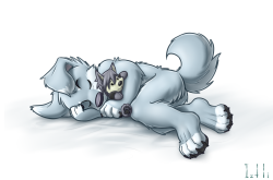 kovu1997:  wolfkinz:  moar random art - by iztli  i can’t even with how cute this is.