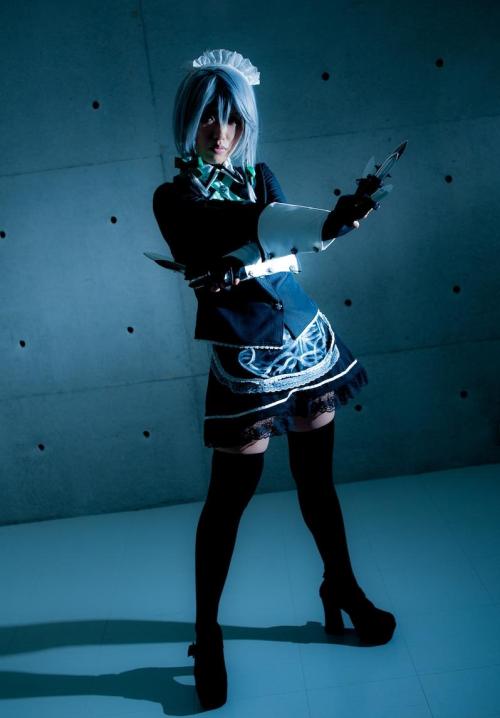 Porn photo Touhou Project - Sakuya Izayoi (Tsuyato)