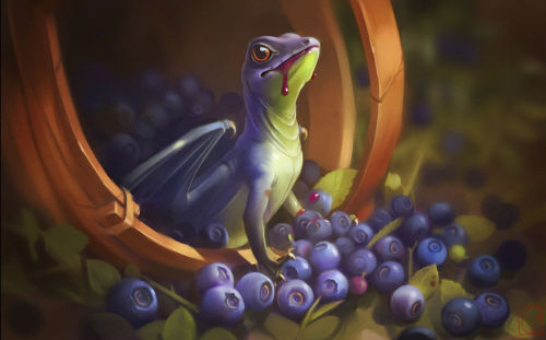 acrushonesmeralda: pr1nceshawn: Fruit Dragons by Alexandra Khitrova. @dammmithardison