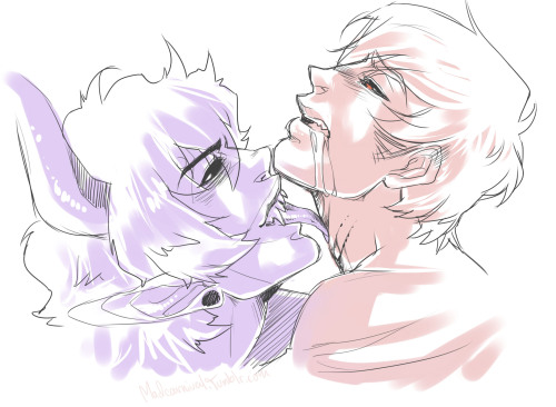 madcarnival: Commission for catchingadri ovo gotta love me some  blackrom GamDave &lt;3hope