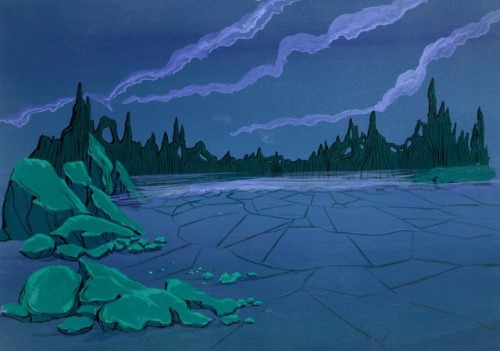 Animation art from the 1973 Filmation cartoon, STAR TREK: THE ANIMATED SERIES.