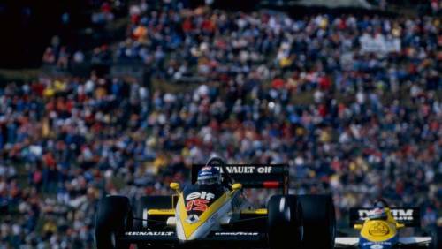 Patrick Tambay, Renault RE60B, 1985 Austrian GP, Österreichring
