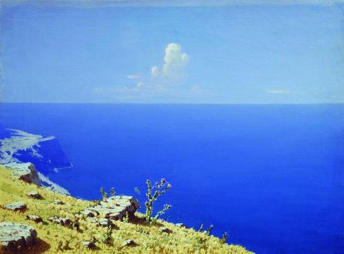 The Sea. The Crimea, 1908, Arkhip KuindzhiMedium: oil,canvas