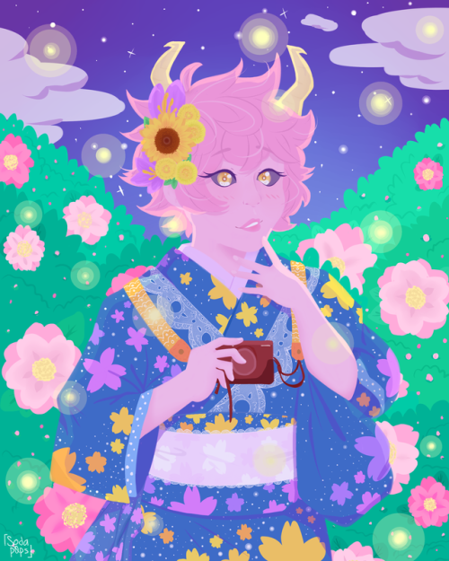 midsummer-stars: I realized I almost never draw Mina even though I love Mina and this was the result