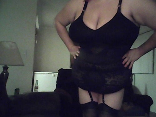 Got some vintage lingerie for my birthday so I felt like showing it off.