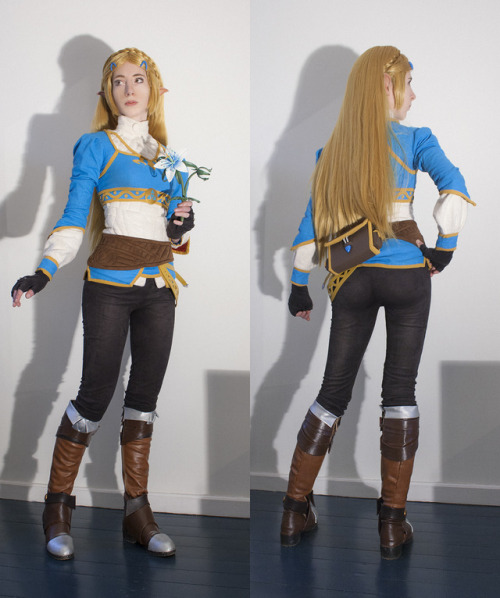 Legend of Zelda: Breath of the Wild Princess Zelda (Traveler outfit) I made Zelda first back in Sept