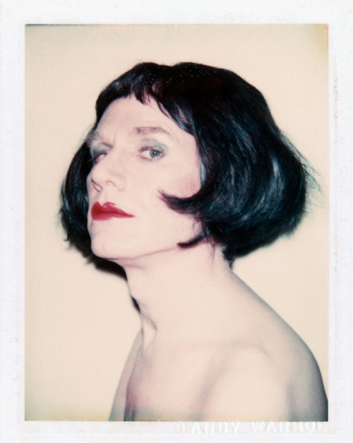 arpeggia:  Andy Warhol - Self Portrait in Drag, 1981 