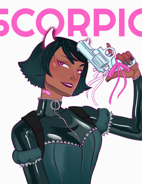 What if a Scorpio were in a girl gang?They’re bold, passionate, and independent. Get her on a mask o