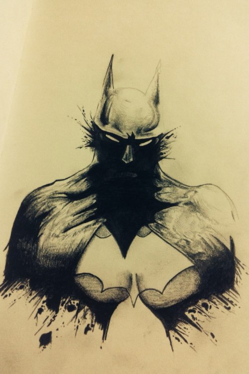 daily-superheroes:How do you guys like my Batman drawing?daily-superheroes.tumblr.com/