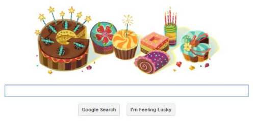 So apparently now if you&rsquo;re signed in on G+ and you go to the Google homepage on your birthday, you get birthday c