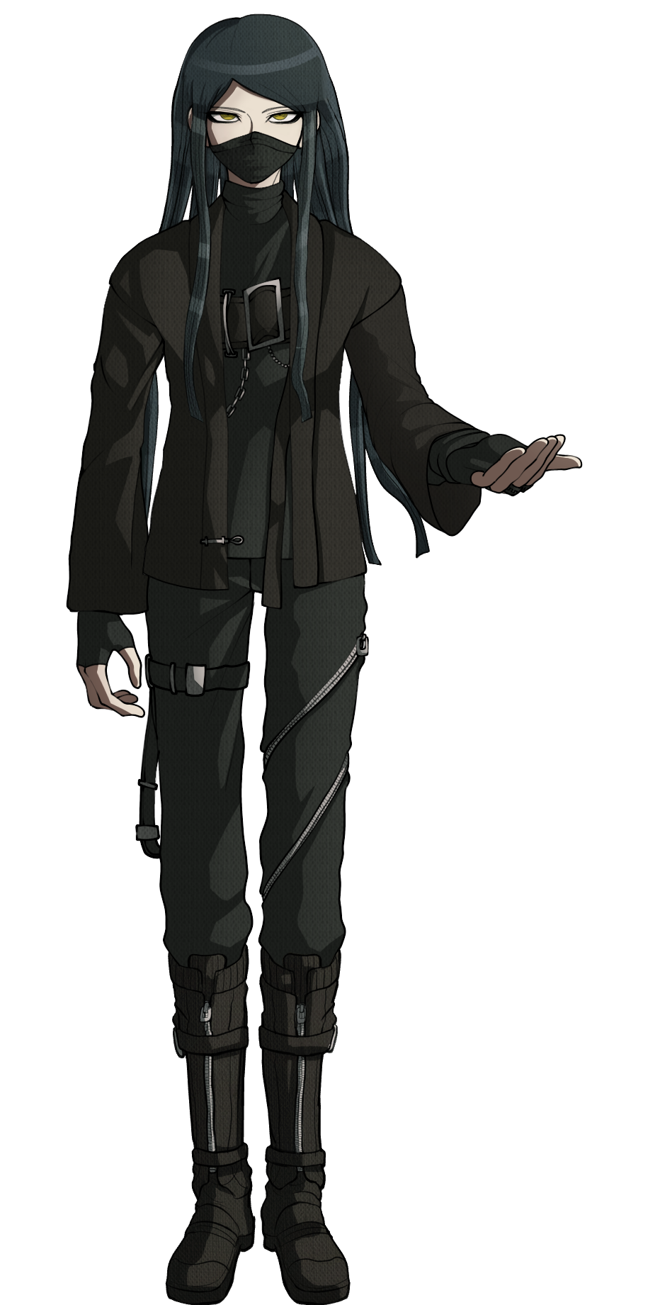 Post-game Korekiyo Shinguji Sprites By Me! Several Full Body Sprites Are Under The Cut.