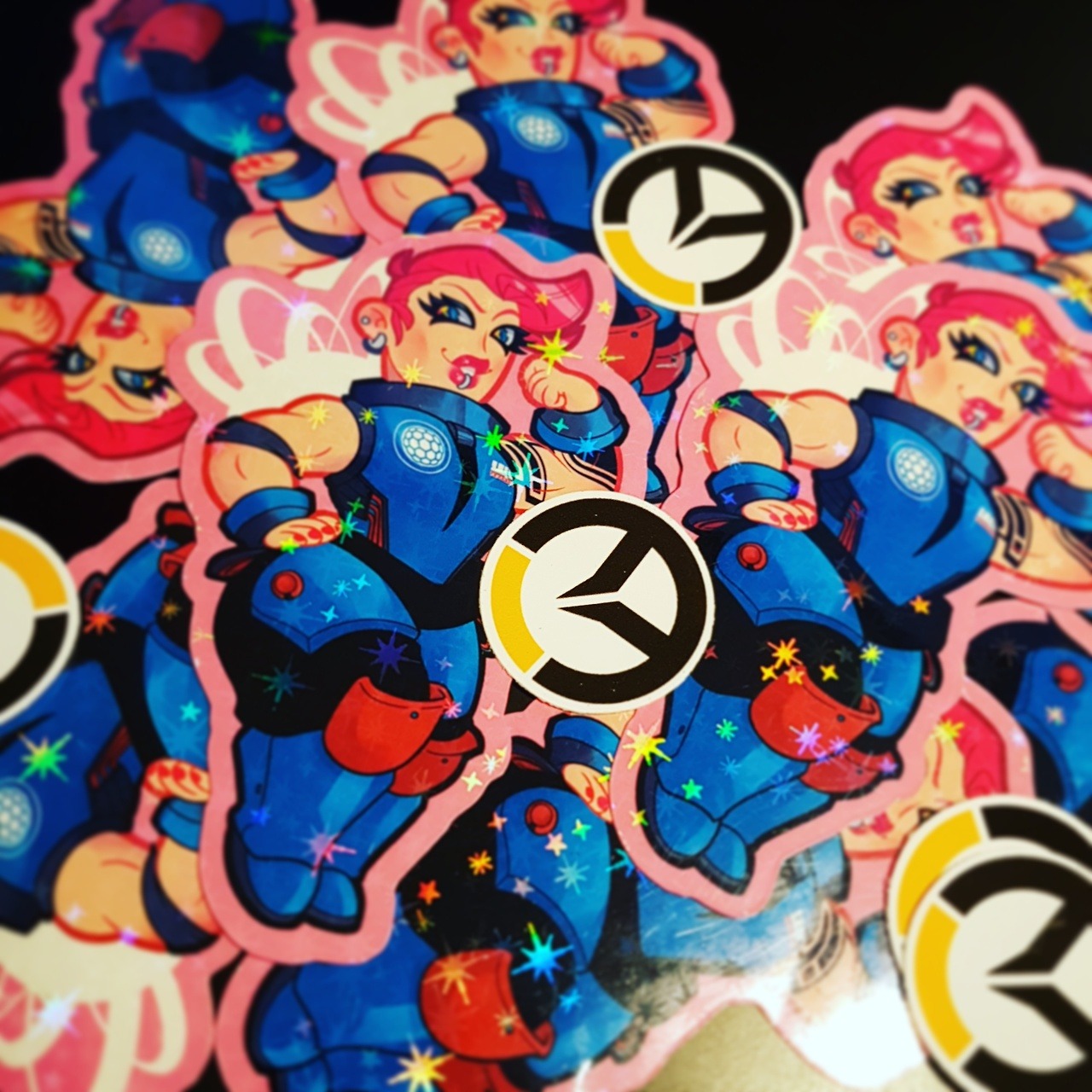 carbonoid:  Got another huge incoming of new stock this month! New Overwatch sparklies