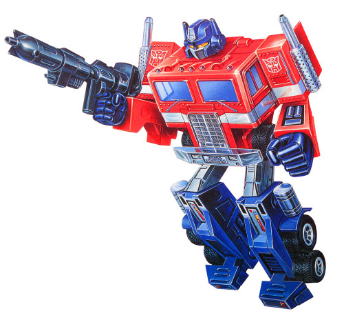 Transformers G1 Optimus Prime box art vs Convoy box art.