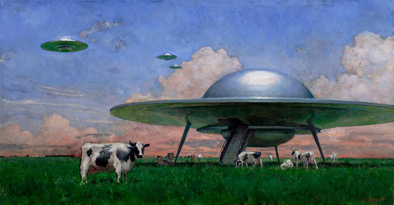 unexplained-events:  Paintings by John Brosio 