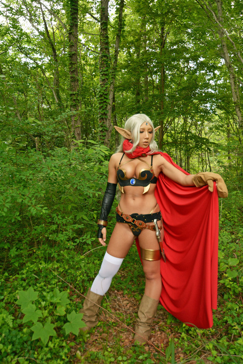 Cosplay Girl Nonsummerjack (Dark Elf) (Eternal Darkness) 1-4