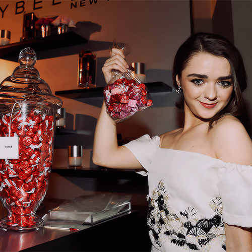 Maisie Williams and Sophie Turner attend EW Celebration Honoring The SAG Awards Nominees presented b