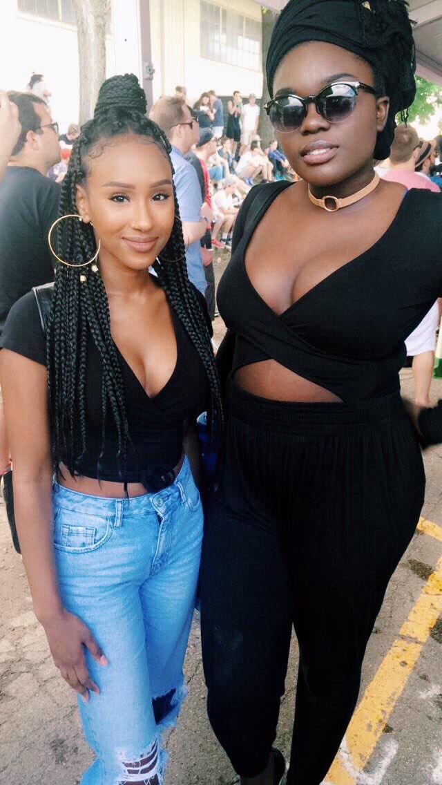 latenightladan:  Baba and Baba for Blackout day @blvckshpinx