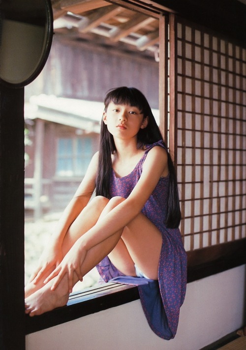 rumikokoyanagi:  Kishin Shinoyama & Chiaki Kuriyama “Shinwa Shoujo”