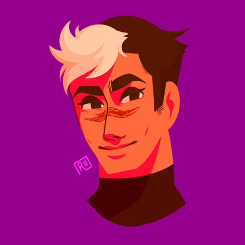 ohmyfrigg:Style Practise. I just want to paint handsome men. Is that’s so wrong? *screams at t