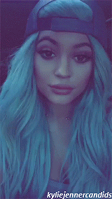 jdsugar: Kylie Jenner on Tyga’s Snapchat