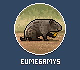 paleoart:Having a lot of fun with the alphabetical pixel buddies! Here are the mace-tailed armadillo